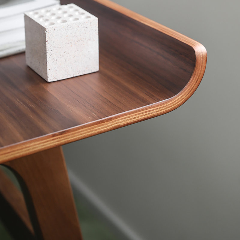 Petit bureau pratique de style chinois, Brun