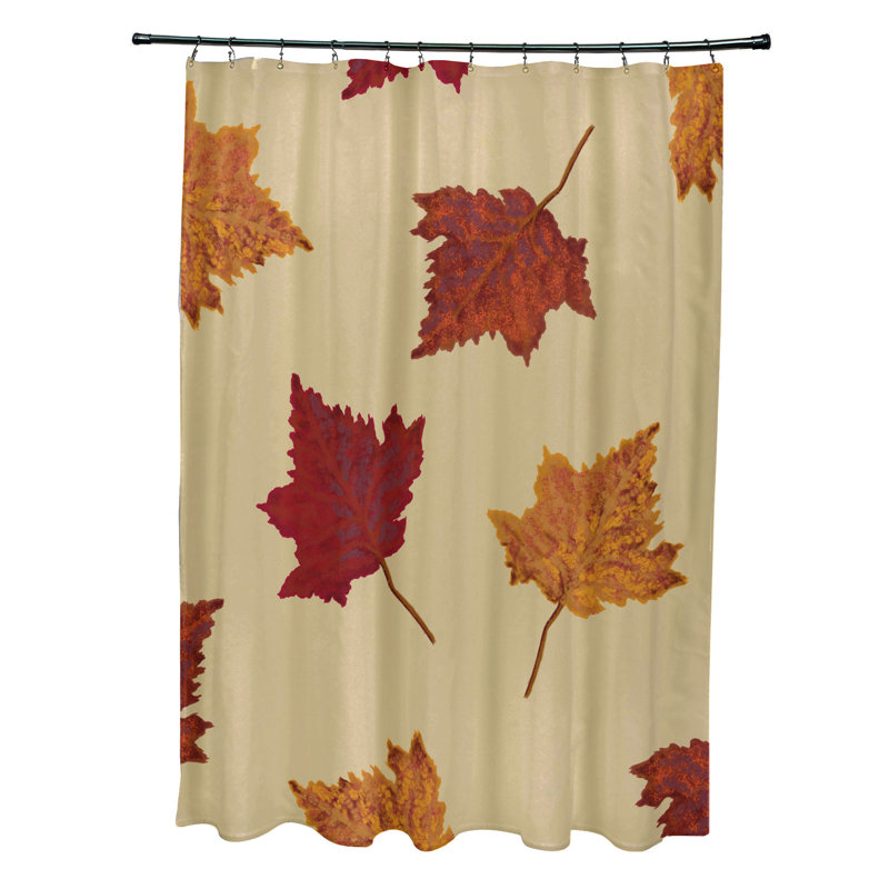 Rideau de douche simple Odling, Jaune