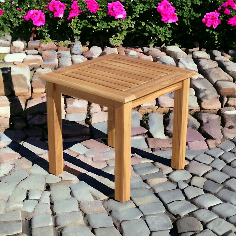 Table d'appoint en bois massif Chancy