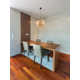 Sonal Single Light Bamboo Dimmable Pendant
