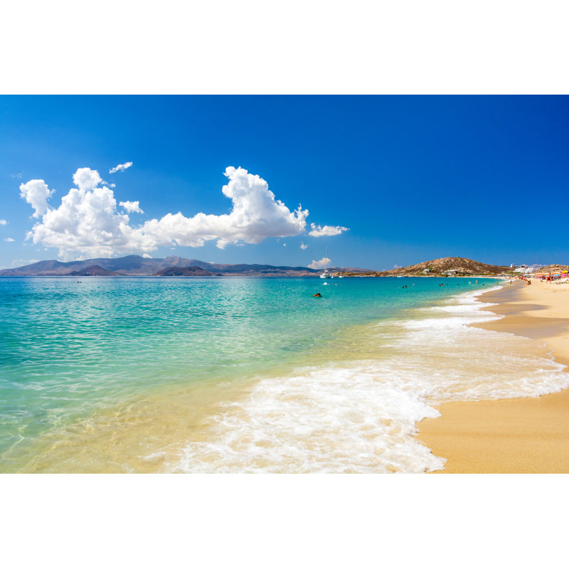 Amazing Beach - Wrapped Canvas Print, 30cm H x 46cm W x 3.8cm D