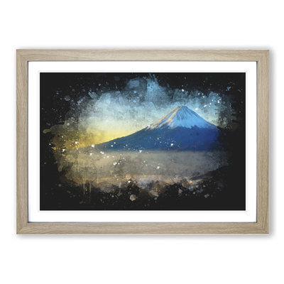 Mount Fuji - Picture Frame Painting