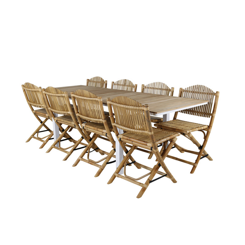 Ebecca Butterfly Leaf Dining Set