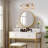 3-light Dimmable Bathroom Crystal Glass Vanity Light-953900774