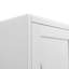 Armoire de rangement en métal avec 2 portes réglables pour garde-manger en métal-118042409