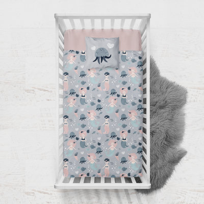 Patricia 3 - Piece Crib Bedding Set