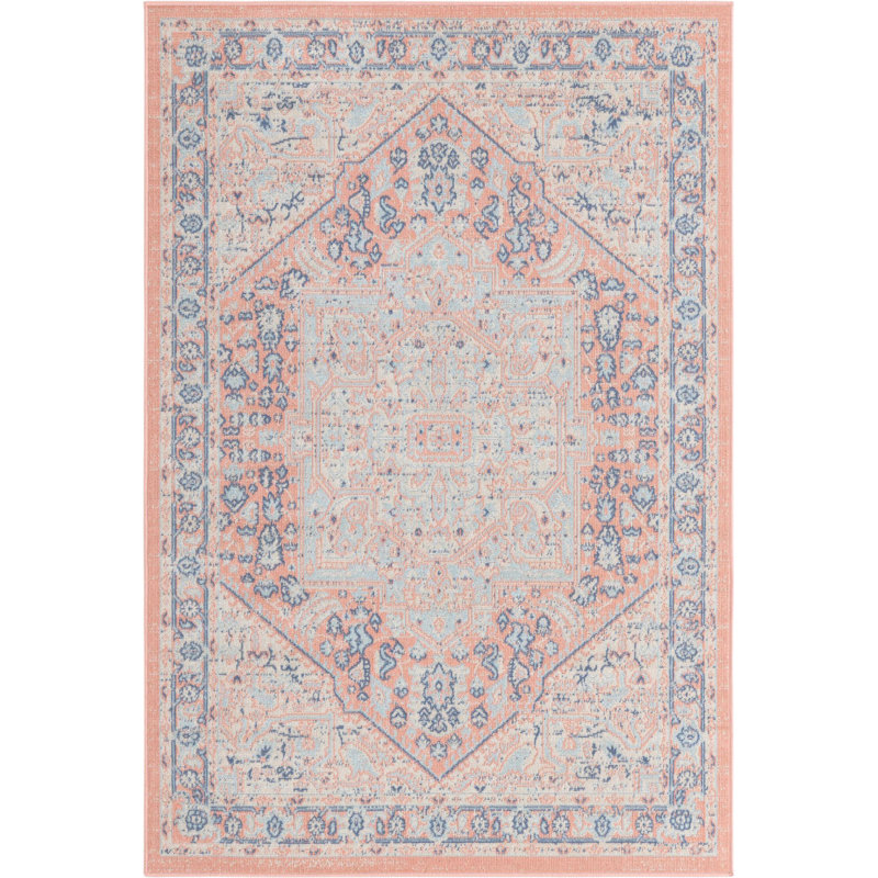 Marciel Oriental Indoor Rug, Rectangle 4' x 6'