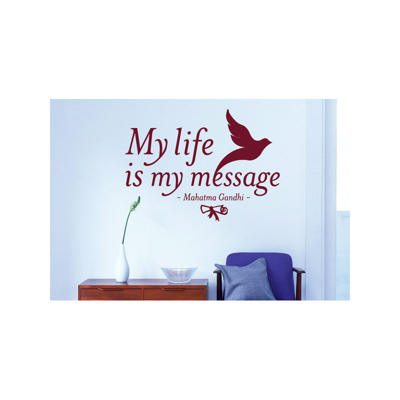 Wall Decal, Medium, Burgundy