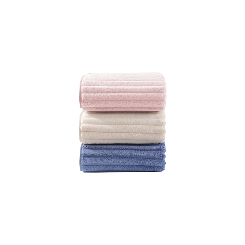 Collection de serviettes pour salle de bain Spa Hotel 13,7 po x 29,5 po | Ensemble de 3