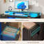 Computer Desk with Built-In Electrical Outlet-1977292034