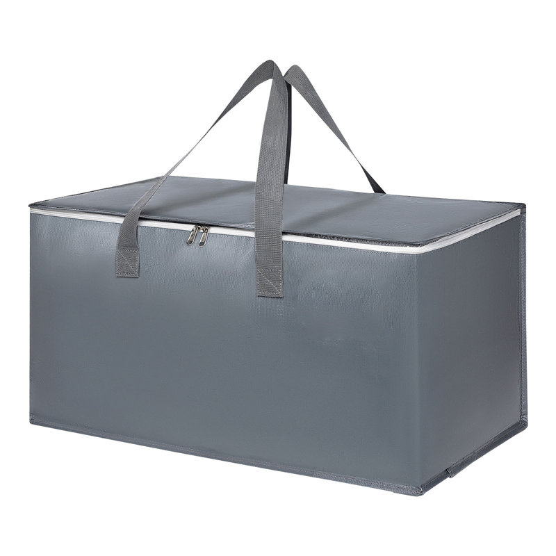  Clothes Storage Bags Heavy Duty Moving Packing Bags, Large Capacity Storage Bins Portable Storage Containers with Reinforced Handles for Clothing, Sweater, Comforter, Bedding