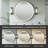 Lainy  Wall Mounted Bathroom Framed LED Mirror With Memory Function-105300948-105300952