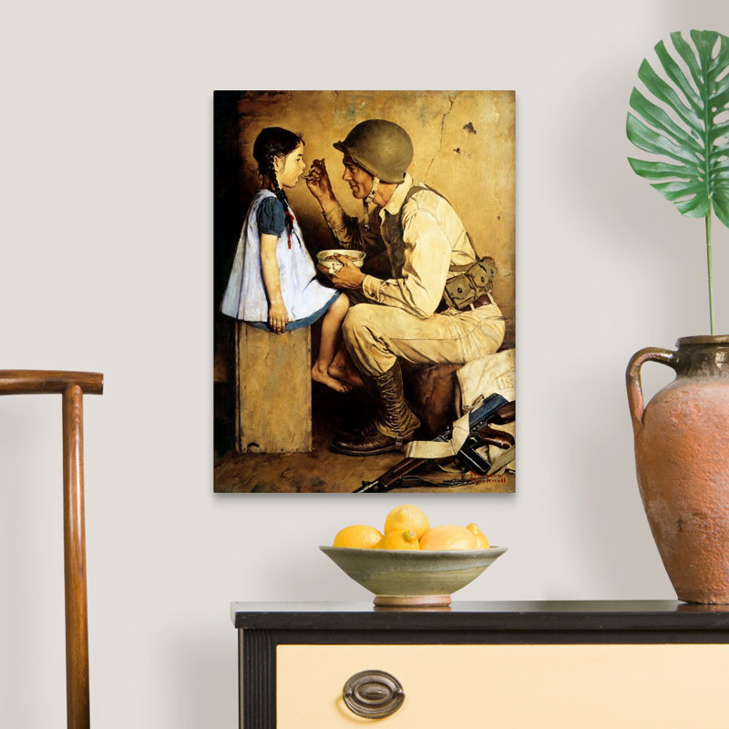 Art mural sur toile The American Way, H 24 po x l 18 po x P 1,25 po, Toile tendue
