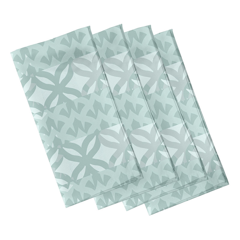 Ensemble de serviettes 4 pièces Aksel, Bleu