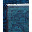 Overdyed Hand-Knotted Wool Modern-Contemporary Blue Area Rug 3' 2" x 5' 0"