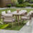  Forsyth Dark Gray Outdoor Dining Table