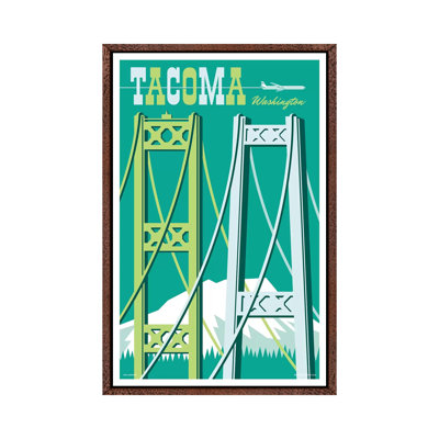 Tacoma Bridges Travel I by Jim Zahniser - Print on Canvas