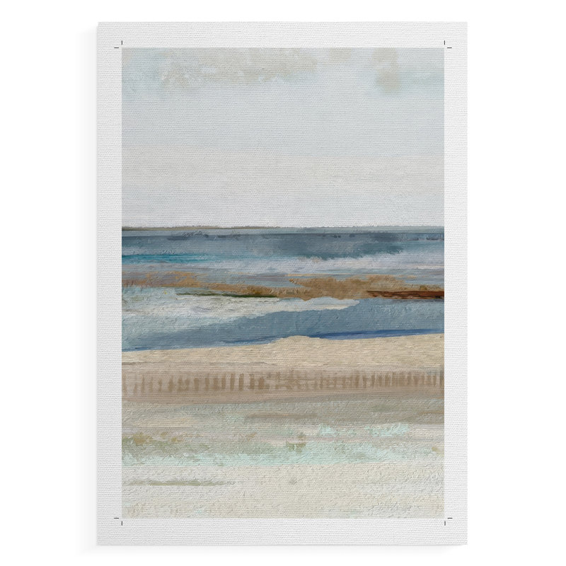 Saltwater Bay I - Impression sur toile seulement - NON-CADRE, H 18 po x l 12 po