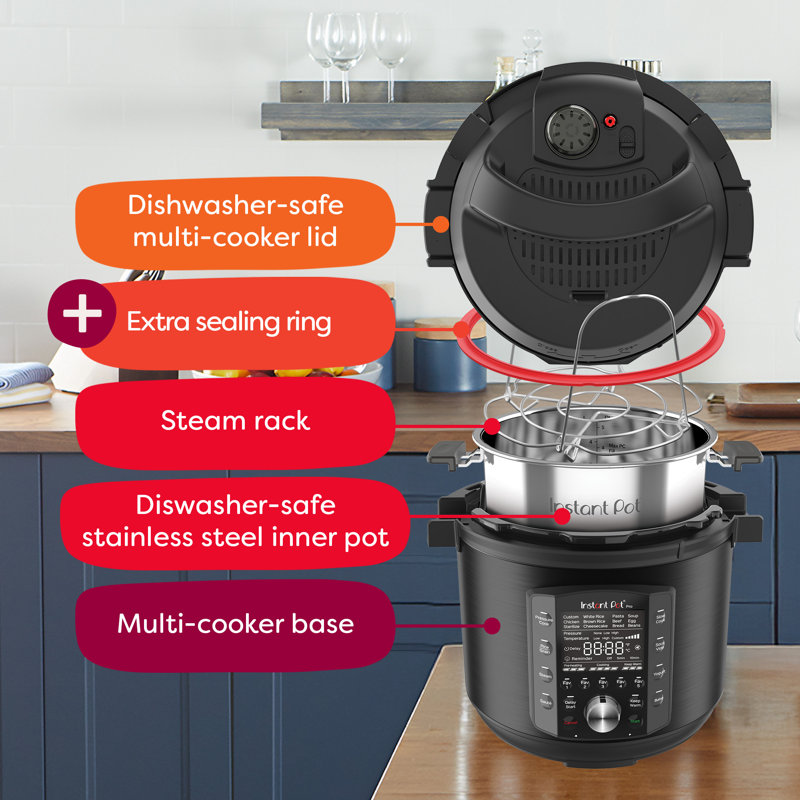 Instant Pot® Pro™ Multi-Use Pressure Cooker, 8 Qt.