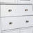 White Multipurpose Pantry With Shelves And Glass Doors - 11.8" Wide, 23.6" Deep, 67" High, For Various Storage Purposes 67 Inch Tall Cabinet Kitchen Bathroom Featuring Two Doors, Drawers, Adjustable