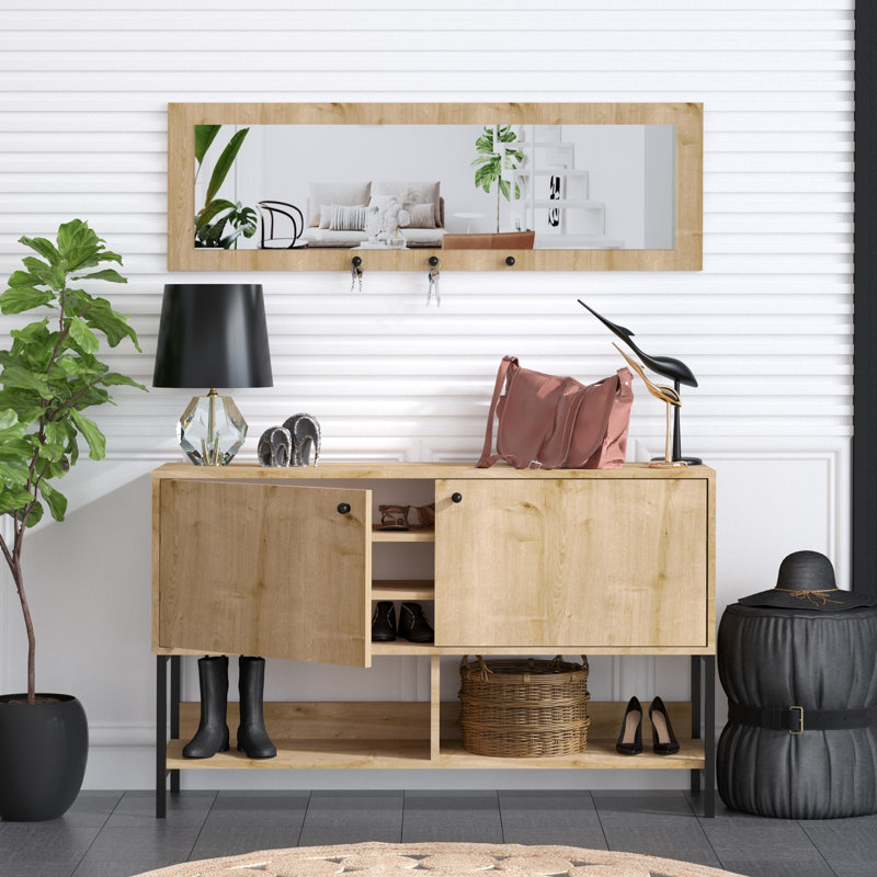 6 Pair Shoe Storage Cabinet