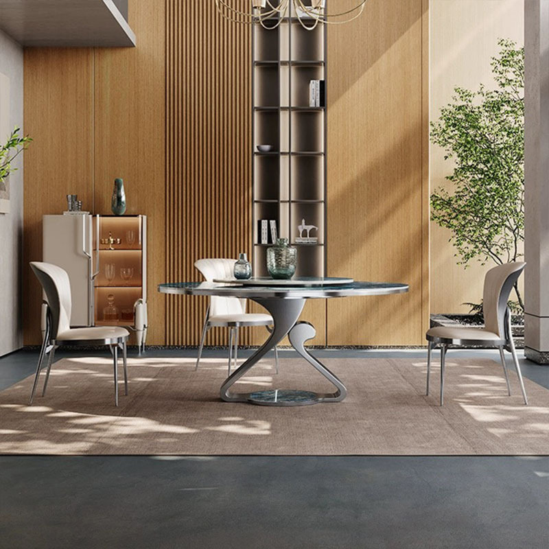 Ensemble de table de salle à manger Luxury Luxury, H 29,5 po x L 51,1 po x l 51,1 po