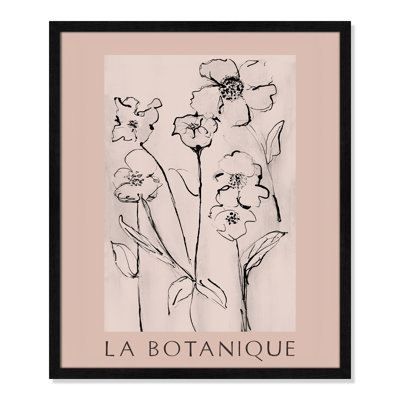 Botanical Poster Collection "La Botanique" Print by Susan Jill