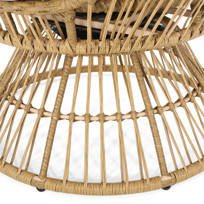 Fauteuil de patio pivotant Reseda