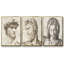 Classical Study I - Ensemble de 3 reproductions de photos sur toiles-97757239-97757236