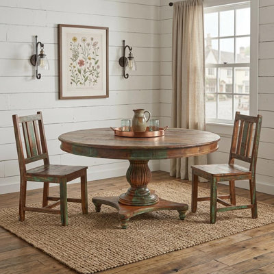 Killingly Solid Wood Dining Table