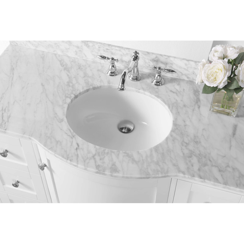 Lauren 48'' W Single Vanity, Nickel