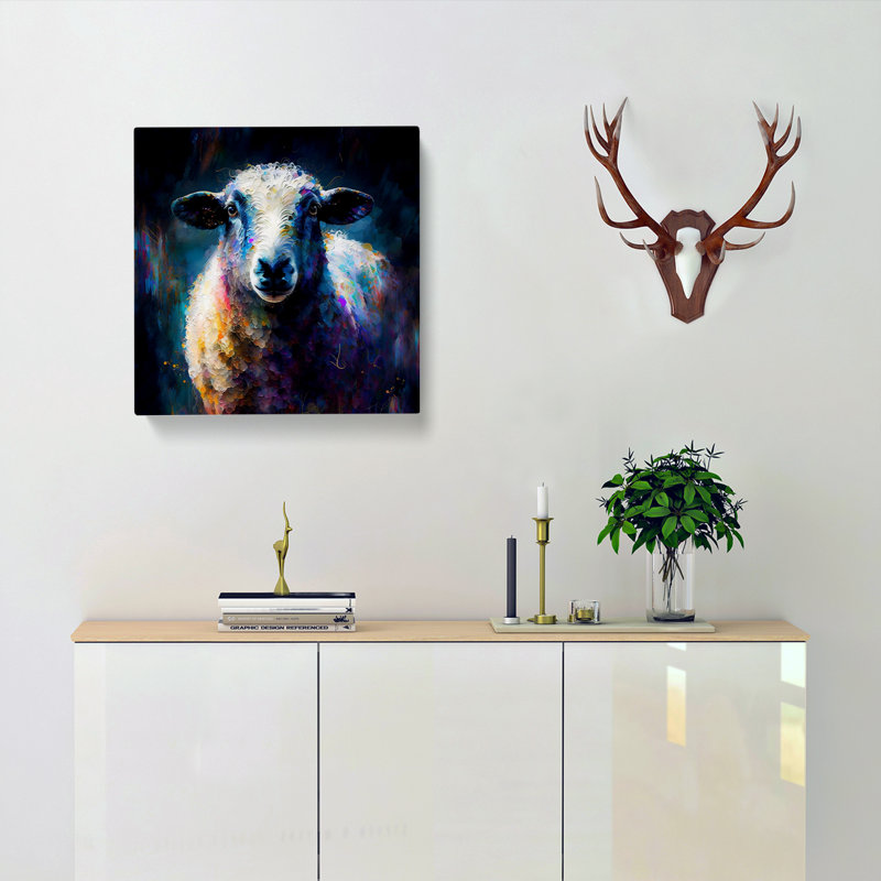 Modern Wall Art - Wrapped Canvas, 50cm H x 50cm W x 3cm D