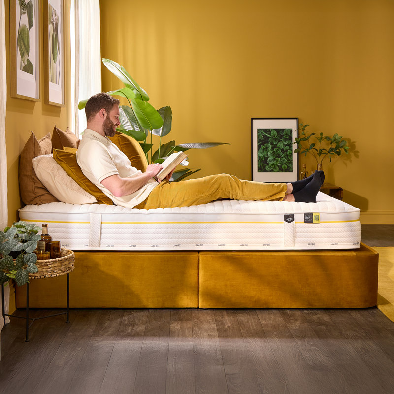 Jay-Be Bio Fresh Hybrid 2000 e-Pocket Eco-Friendly Mattress - Single, Kingsize (5')