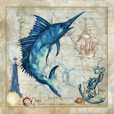 «Swordfish», impression sur toile tendue