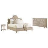 Walburn Upholstered Standard 3 Piece Bedroom Set