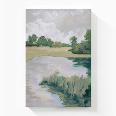 Impression sur toile Peaceful Riverside View II