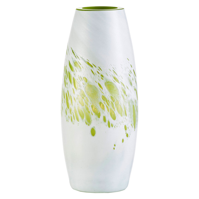 Gaven Glass Table Vase, Green