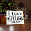 I Love Autumn - Wrapped Canvas Print