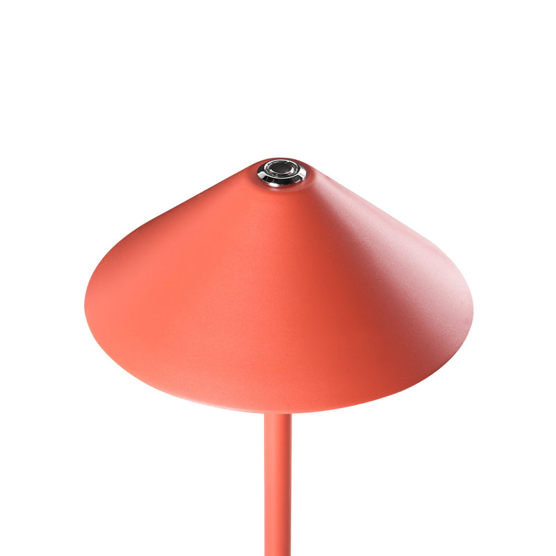 Aluminium Table Lamp, Red