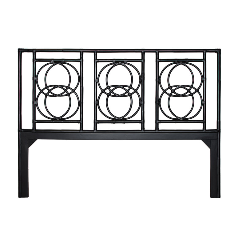 Open-Frame Headboard, King, Black