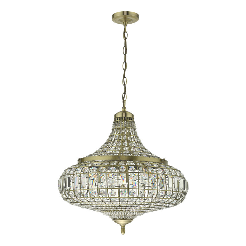 Doane 6 - Light Crystal Pendant