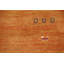 Tapis orange orange Gabbeh