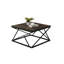 Ensemble de table rustique 3 pièces Table basse 1X Table de bout 2X-432835683