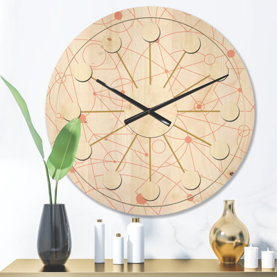 Solid Wood Wall Clock