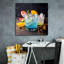 "Red Hawkian Lagoon" par Epic Portfolio, art mural sur toile-746574166