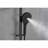 Matte Black Handheld Shower Including 28-Inch Slide Bar And 59-Inch Hose, Stainless Steel Formed, Adjustable For Ideal Height, Vigorous Water Flow Volume, Nozzles Clear Discharge, Rust- Product