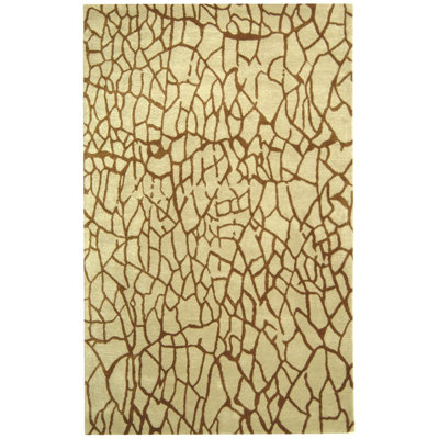 Belles Wool Beige/Brown Rug