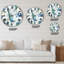 Indigold Bird Cottage Family V - Horloge murale traditionnelle-73154022