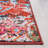 Gurfaan Riviera Performance Machine Washable Floral Rug-1073273666