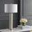 31.5" White Table Lamp Set